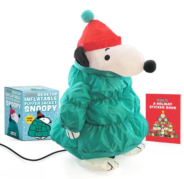 Peanuts: Desktop Inflatable Puffer Jacket Snoopy (Revised Edition)