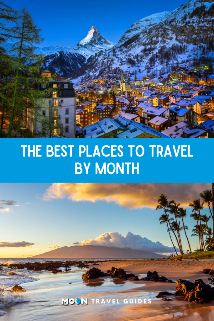 for pinterest: images of zermatt valley and maui beach with heading text of article