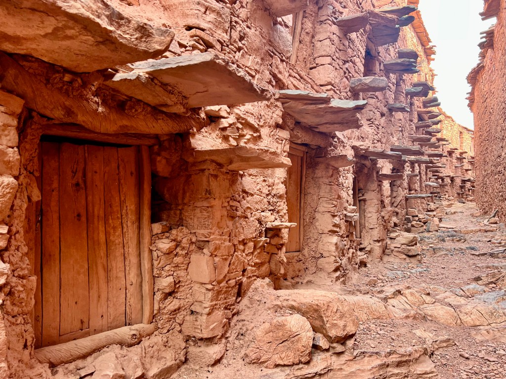 Ancient Berber granaries in Agadir