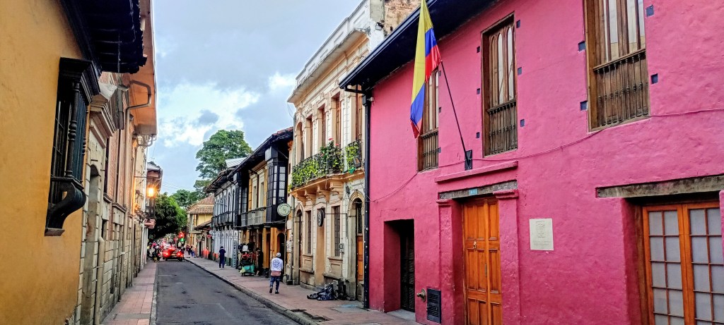 The colorful La Candelaria neighborhood