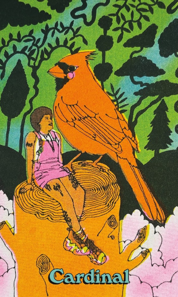 The Cardinal card from Queer Animal Oracle