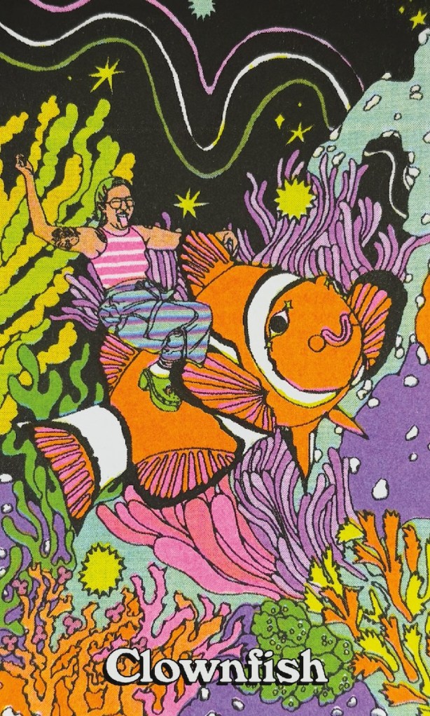 The Clownfish card from Queer Animal Oracle