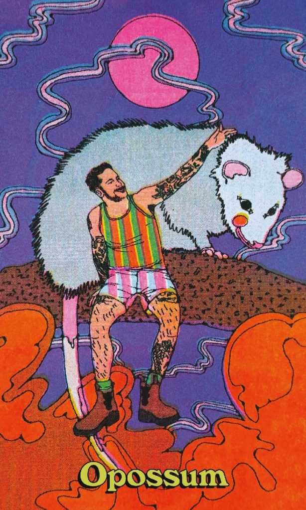 The Opposum card from Queer Animal Oracle
