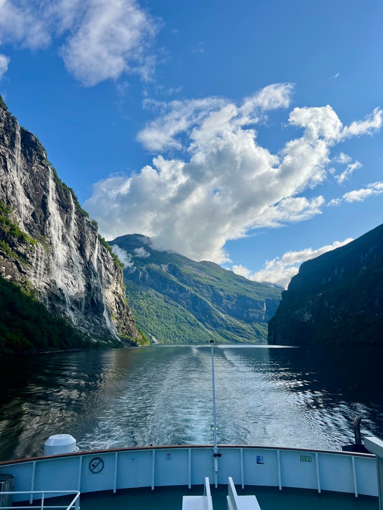 the fjords of Norway