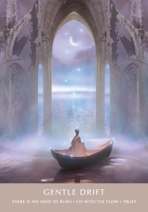 The Gentle Drift card from The Dreamgate Oracle