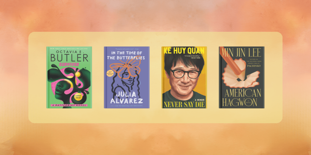 Octavia Butler, Ke Huy Quan, Min Jin Lee books 