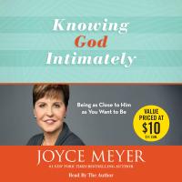Knowing God Intimately