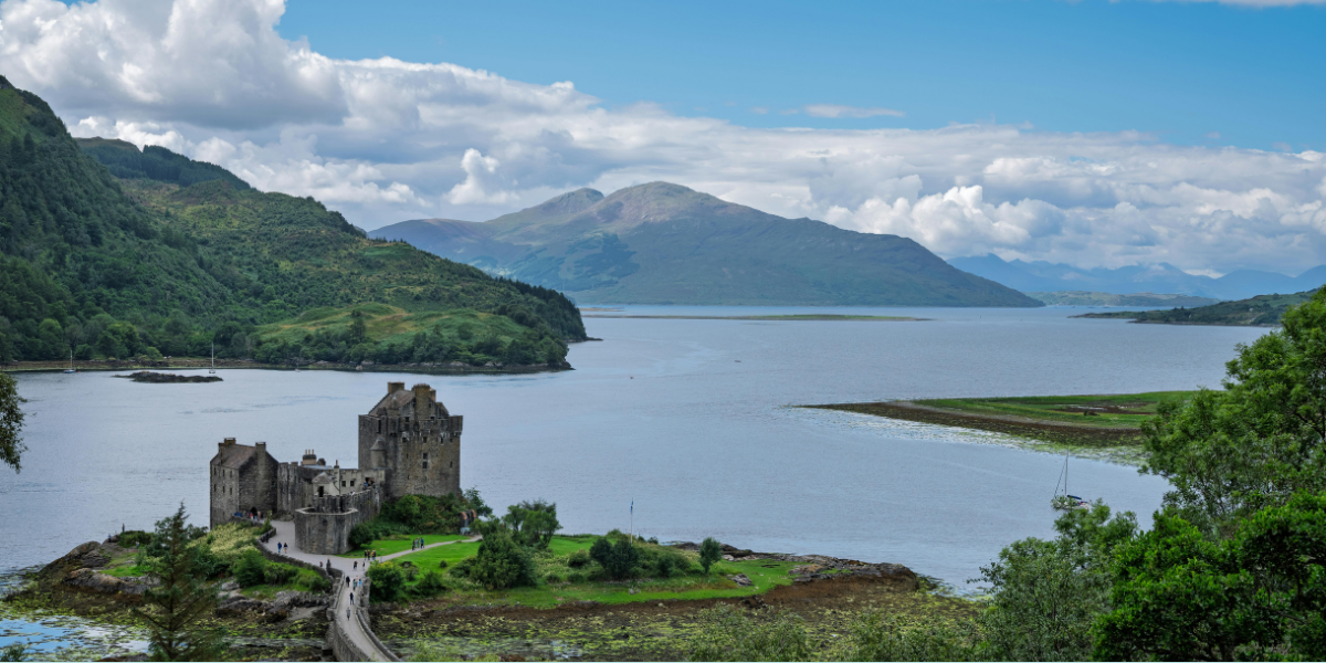 The Scottish highlands