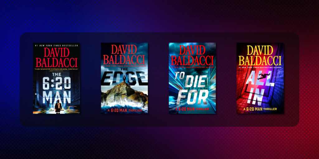 6:20 Man Books in Order by David Baldacci