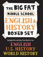 The Big Fat Middle School ELA and History 3-eBook Collection